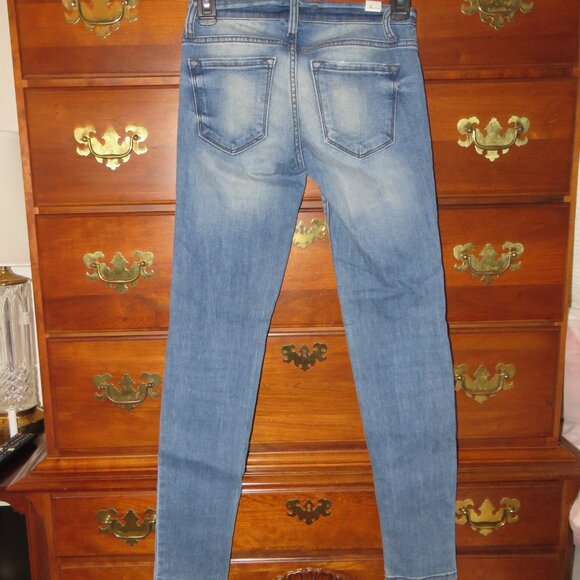 Kancan Womens Size 23 Medium Wash Style KC8101 Denim Blue Jeans - Picture 3 of 15